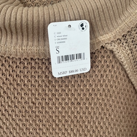 Free People Pullover Relaxed Sweater Oversized Top - Picture 2 of 10